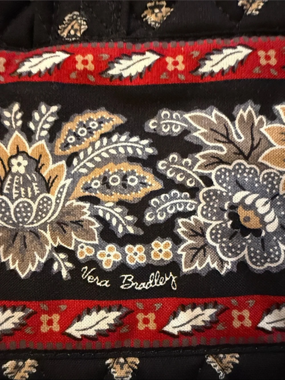 Vera Bradley Retired Rare Alpine Cosmetic Bag”